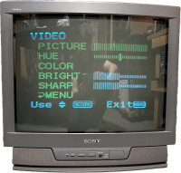 SONY TRINITRON 27” crt TV