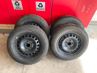 Set of 4 Audi winter tires - 195/65 R15