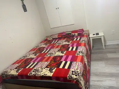 one room in a basement