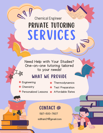 Math | Chemistry | Physics | Engineering Tutoring, View more