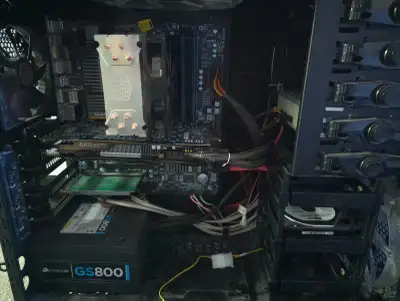 Retro custom gaming Desktop PC, View more