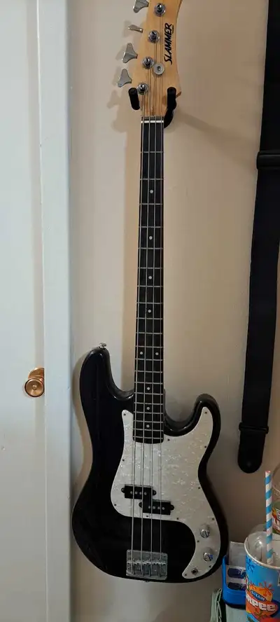 (Obo)slammer guitar and fender bass amp, View more