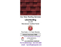 Roofing -- Licensed -- Insured --Highly Competitive Price