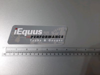 iEquus performance gauges, sticker decal. 