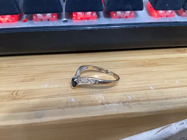10k Gold Vintage Filigreedesign Sapphire Ring | Jewellery & Watches ...