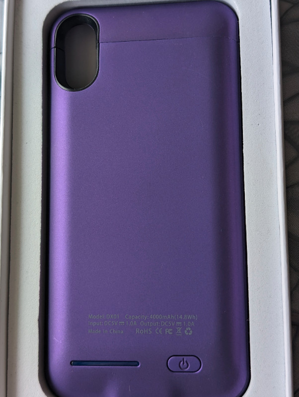 iPhone X/XS battery case. in Cell Phone Accessories in Grande Prairie - Image 4