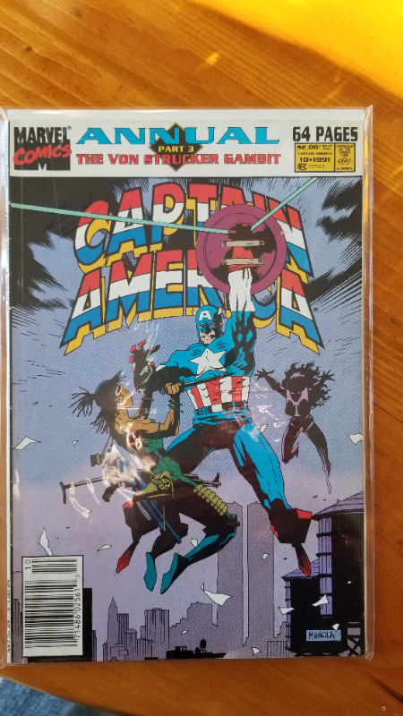 Captain America Annual- comic - issue 10- 1991Marvel Comics in Comics & Graphic Novels in Ottawa