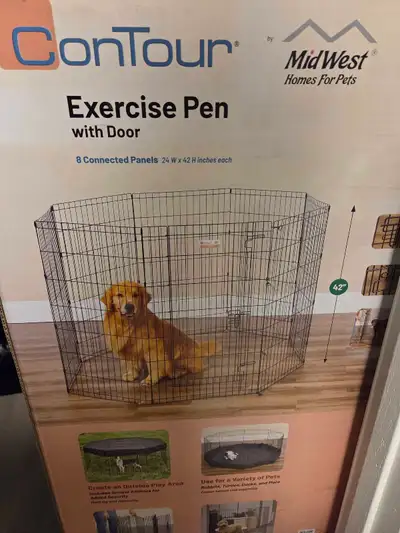 play pen for dogs never been used, View more