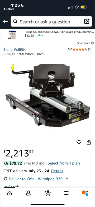 In great condition Just doesn’t come with rail, easy to buy at your local tv store Give me best offe...