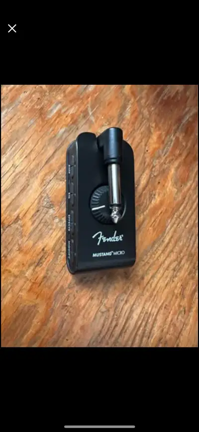 Fender Mustang Micro Headphone Guitar Amp, View more