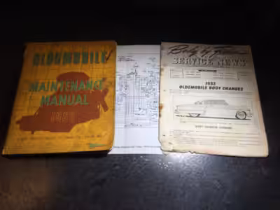 "1953 Oldsmobile Maintenance Manual" OEM Part Number: PSD532 Printed by GM Canada Written for Oldsmo...