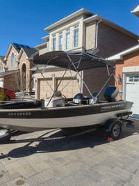 1998 Fishing boat Johnson 2 stroke