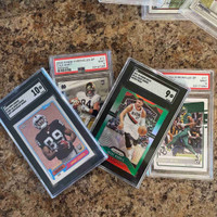 Graded sports cards