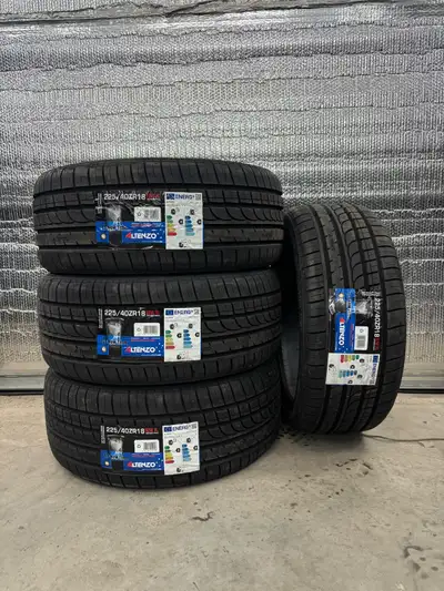 225/40R18 altenzo summer tires - brand new, View more