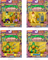 Playmates TMNT Classic Adventure Heroes Collection 4 Pack