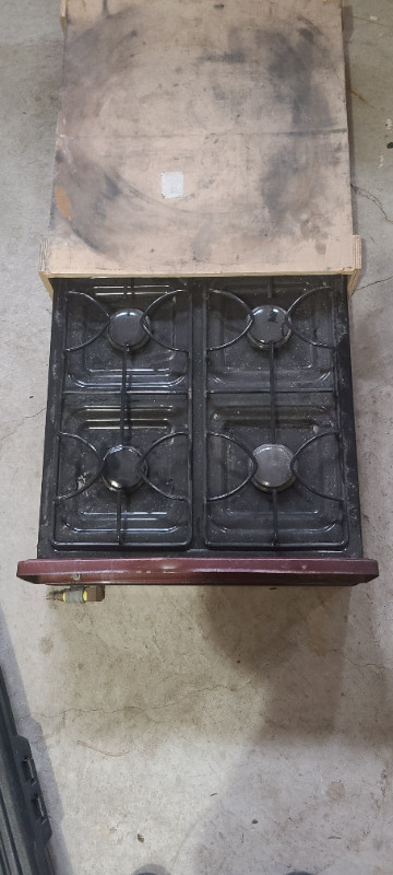 4 Burner cooktop, for propane. in Fishing, Camping & Outdoors in Oshawa / Durham Region - Image 2