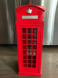 Great Condition All Metal Small Phone Booth