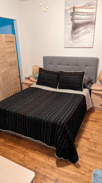 Set de chambre avec lit double à vendre / double bed room set