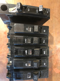 Square D 15 Amp Circuit Breakers