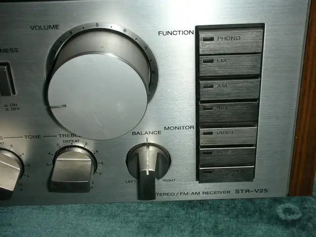 VINTAGE SONY AM/FM STEREO RECEIVER in Stereo Systems & Home Theatre in Calgary - Image 4