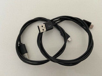 USB Cable Type A to Type C and Type A to Micro USB - 4ft