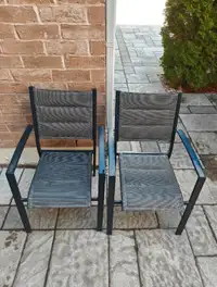 Metal outdoor patio chairs 