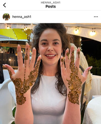 Eid henna $10