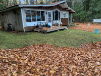 Rustic Lakefront Cottage for rent with amazing sunsets