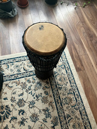 Lovely Djembe Drum with Carrying Case