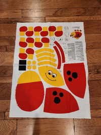 Vintage Lady Bug Cut and Sew Pattern