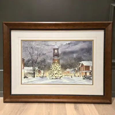 Professionally framed 2005 Walter Campbell print of NOTL, View more