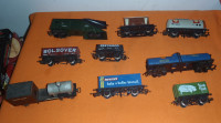HO Train Hornby/Triang Rail Cars Rare Vintage - (Lot #22) -