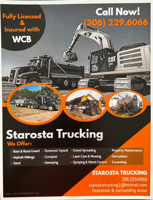 TRUCKS FOR HIRE - GRAVEL HAULING62863224408579123
