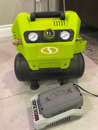 Cordless air compressor 