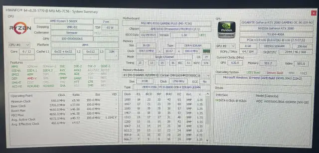 Custom Gaming PC – RTX 2080 | Ryzen 5 | $900 OBO in Desktop Computers in Edmonton - Image 7