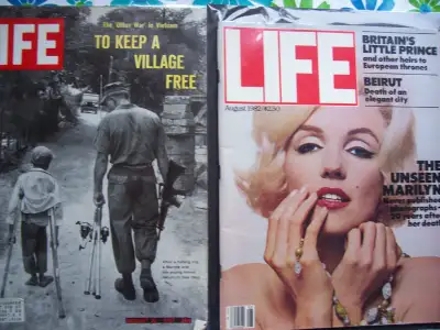 Vintage life magazines, View more
