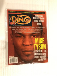 1994 Mike Tyson RING magazine winter issue 