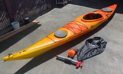 Riot Edge 15 - sea kayak with skeg Purchased new in 2021. Not used 2024/2025 season. Reason for sell...