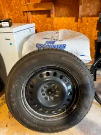 Michelin X-Ice SNOW SUV Winter Tires - Set of 4 on steel rims