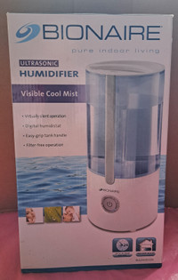 BIONAIRE ULTRASONIC HUMIDIFIER