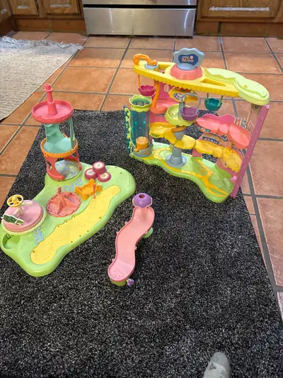 Littlest Pet Shop Playground and Pet Town Mall, View more