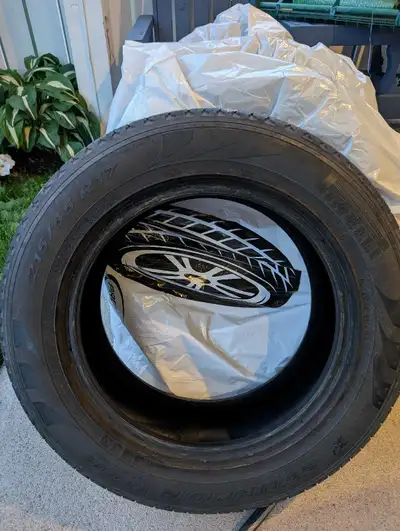 Set of 4 tires. 215/65 R17 Pirelli All Season. $400. 250-613-6384