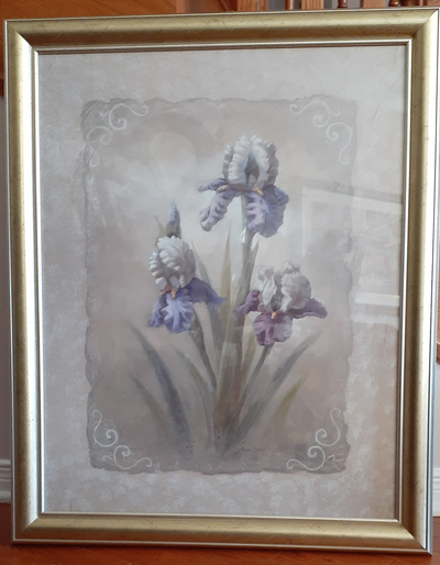 Framed Iris Print, View more