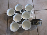 Mikassa Intaglio coffee/tea cups
