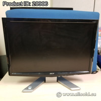 19 to 22 inch Monitors, DVI, VGA, $50 - $85 each