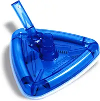 New HydroTools Clear Triangular Weighted Pool Vacuum Head