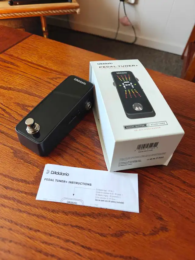 D'Addario Chromatic Pedal Guitar Tuner Plus in Amps & Pedals in St. Catharines - Image 4