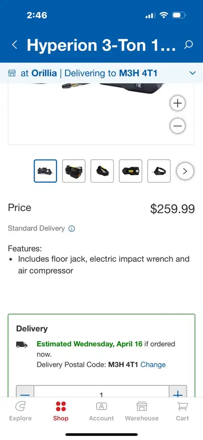 12V jack air compressor, impact wrench. Bought from Costco new never used. Horseshoe Vall ey Rd pick...