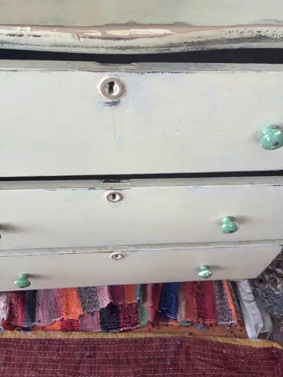 Antique Victorian-style refinished dresser, View more