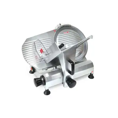 This Slicer is perfect for cutting deli meats and vegetables effortlessly. Great for low volume oper...